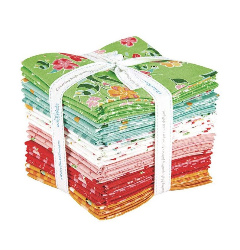 Strawberry Rile Strawberry Honey Fat Quarter - FQ-10240-24 - by Gracey Larson for Rile ...