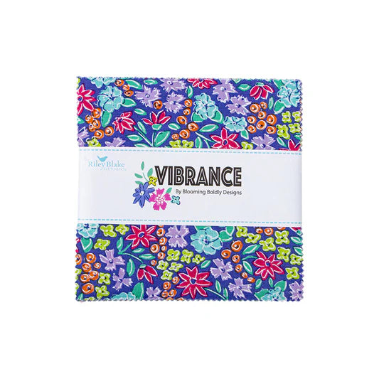 Vibrance - 5 inch Stacker , 42 pieces - 5-15950-42 - by Leslie Ryan fo ...